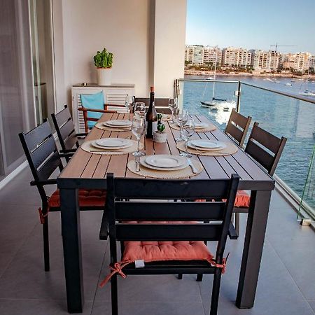 Seafront Two Bedroom Apartment Saint Julian's ภายนอก รูปภาพ