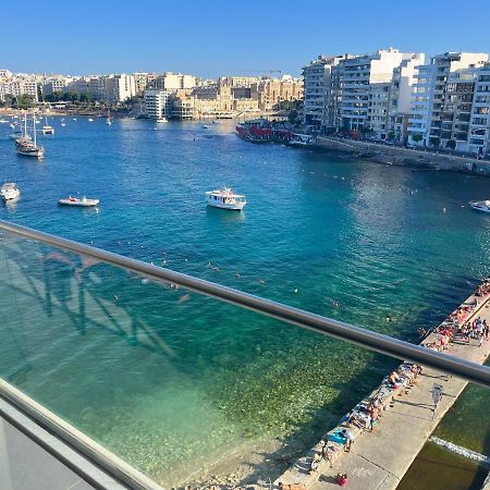 Seafront Two Bedroom Apartment Saint Julian's ภายนอก รูปภาพ